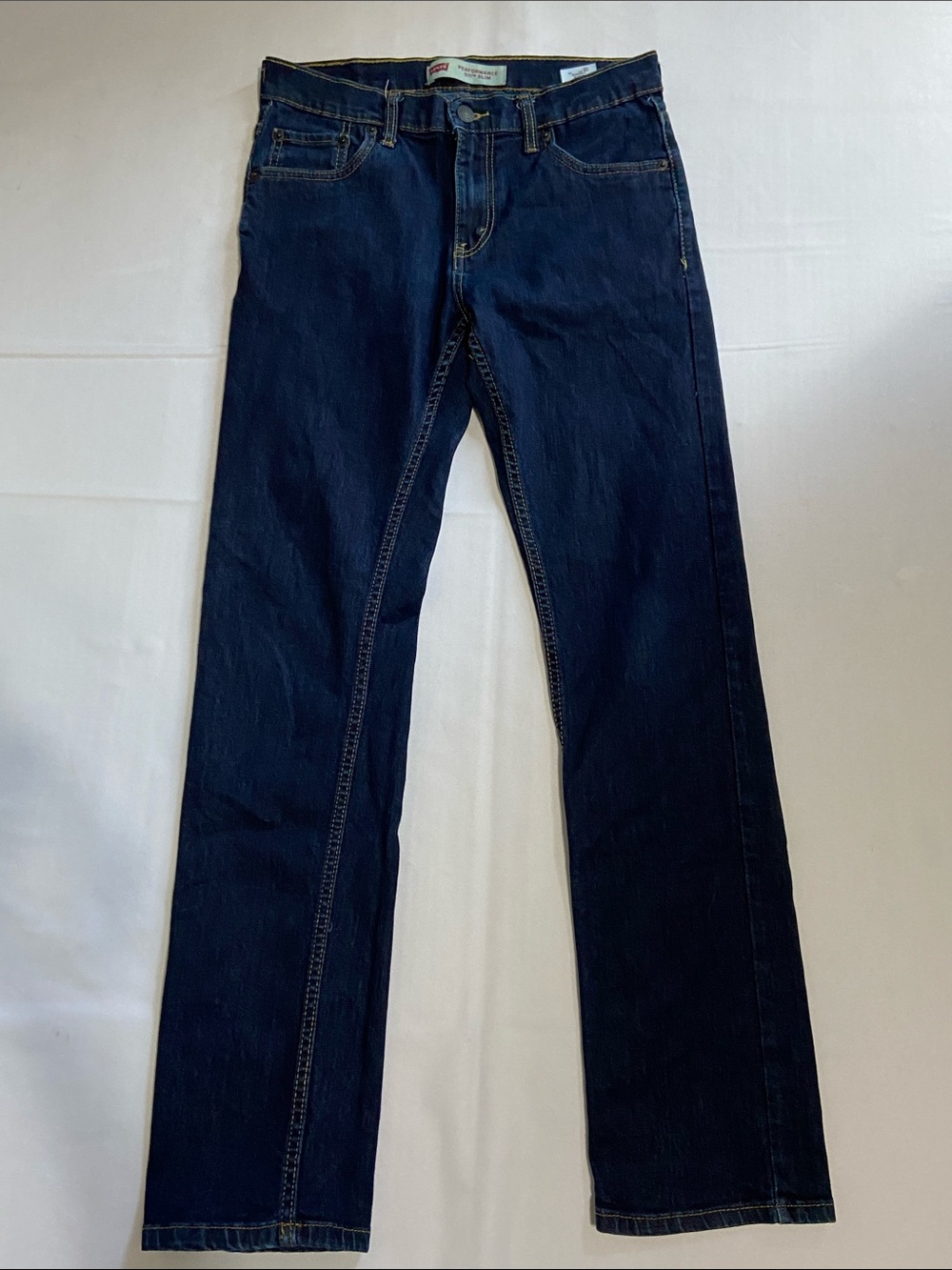 Levi's Performance 511 Young Men's Denim Straight Leg Jeans 18 Regular 29 x 29